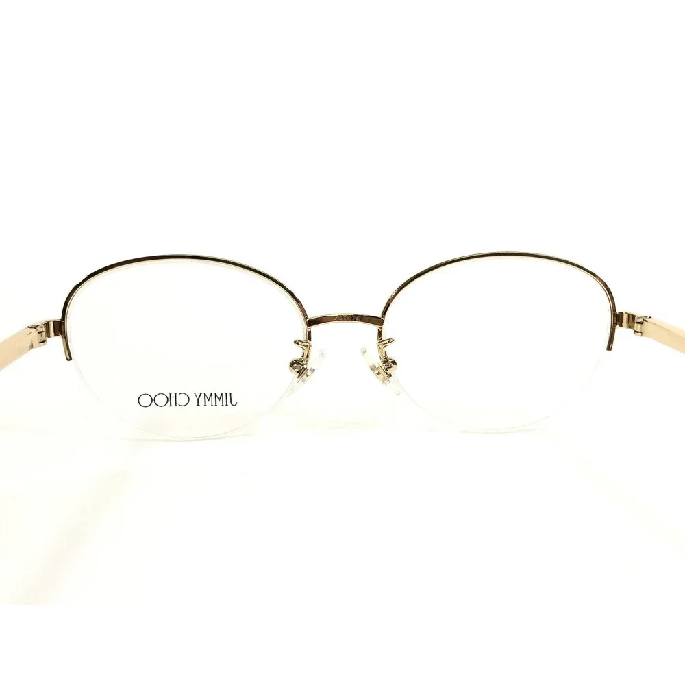 Jimmy Choo Eyeglasses Frames JC2014D 3025 Red Gold Round Asian Fit 51-17-140